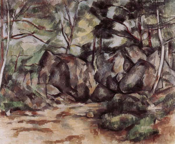 Paul Cezanne Le Sous-bois